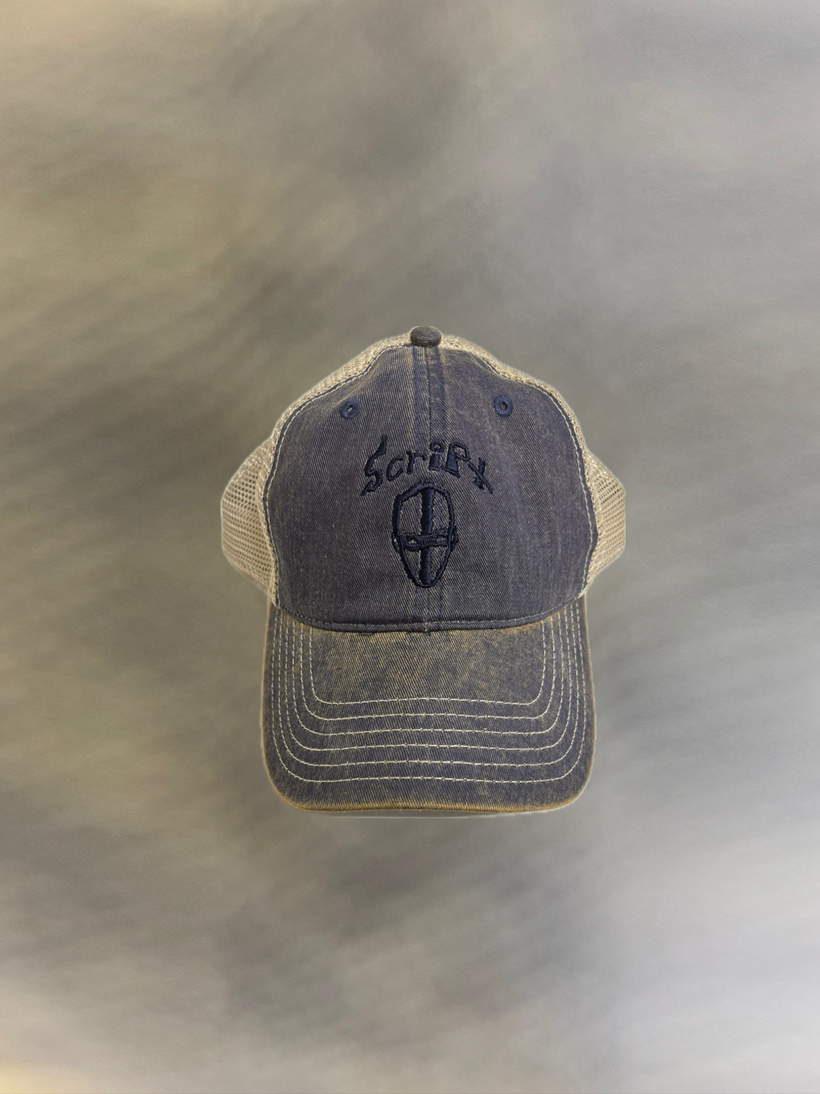 Stressed Blue on Blue